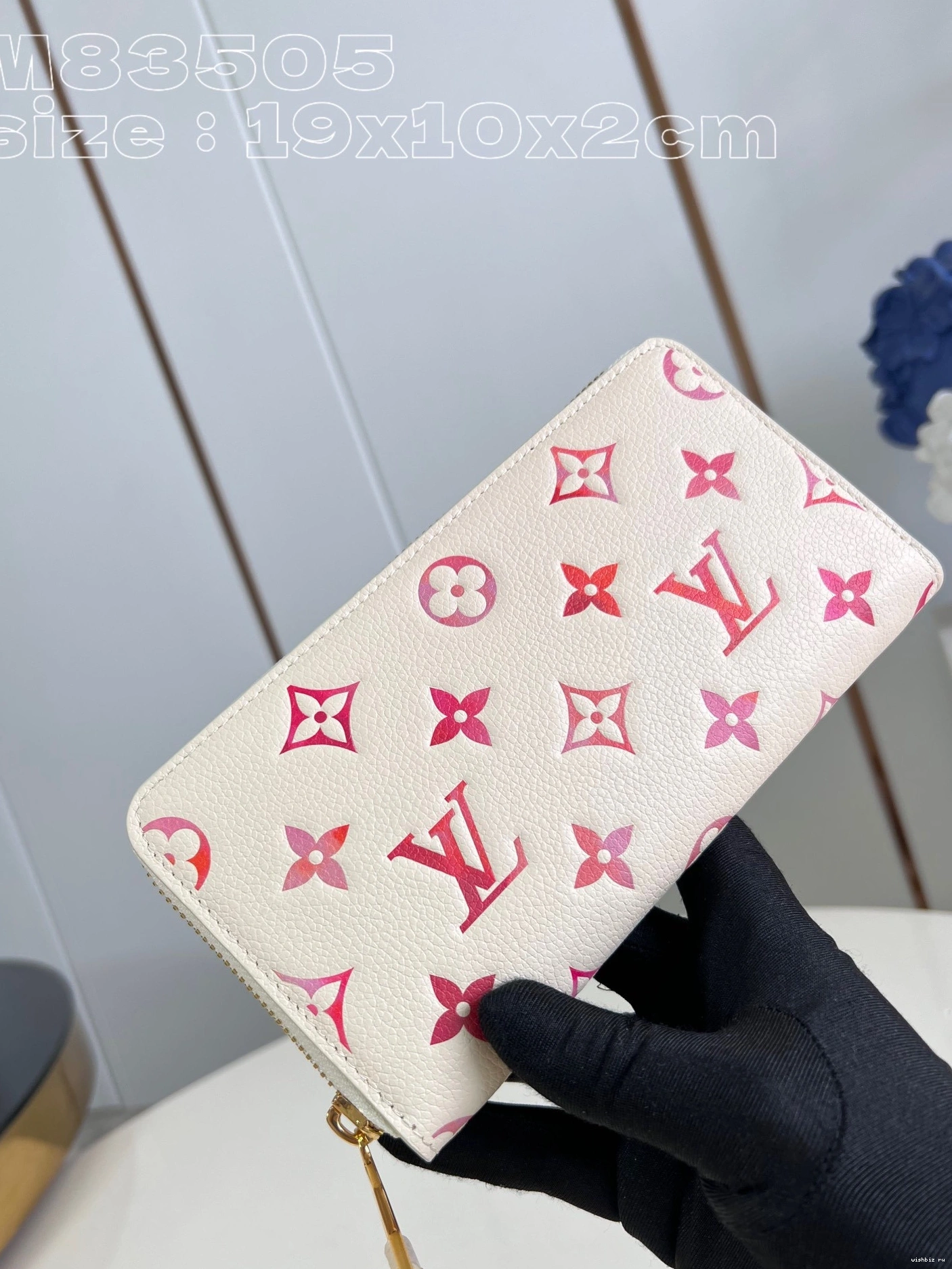 WIS ZIPPY WALLET-10*20*2 LOUIS cm VUITTON 1009